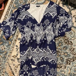 Romper/dress navy blue